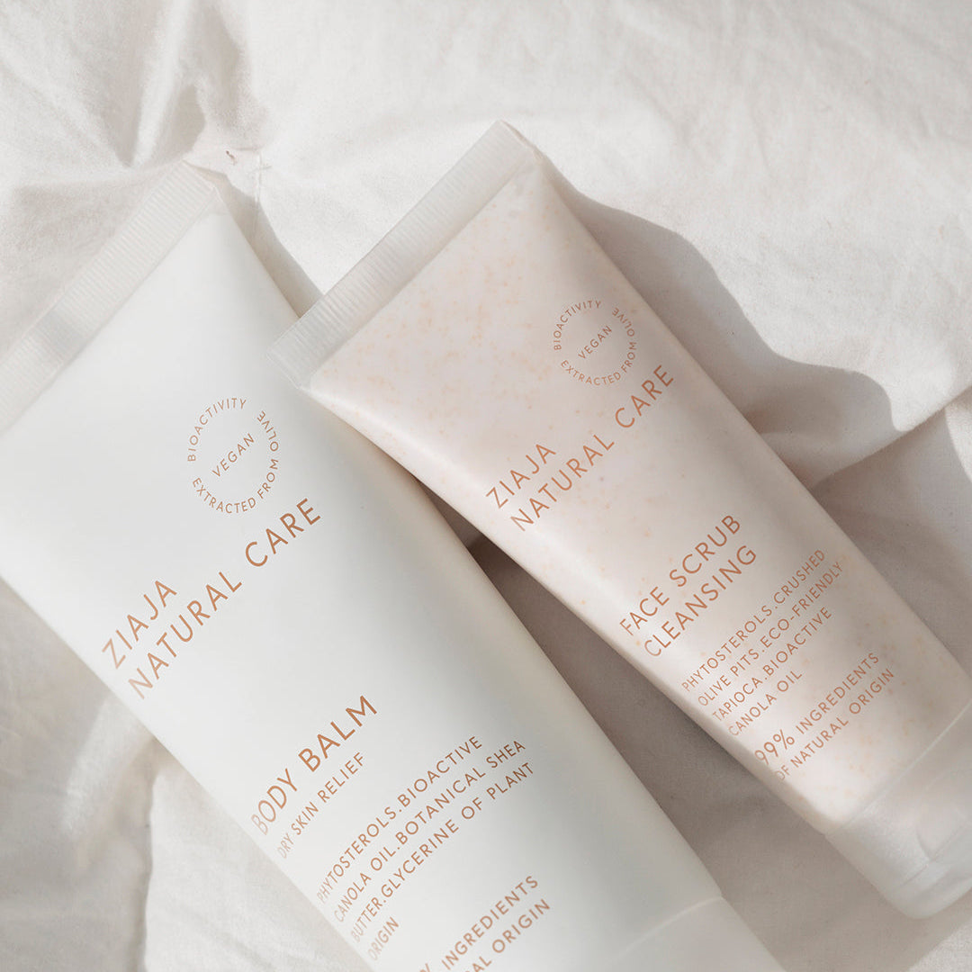 Ziaja Natural Care Gesichtspeeling 70 ml – Sanftes Peeling für empfindliche Haut.