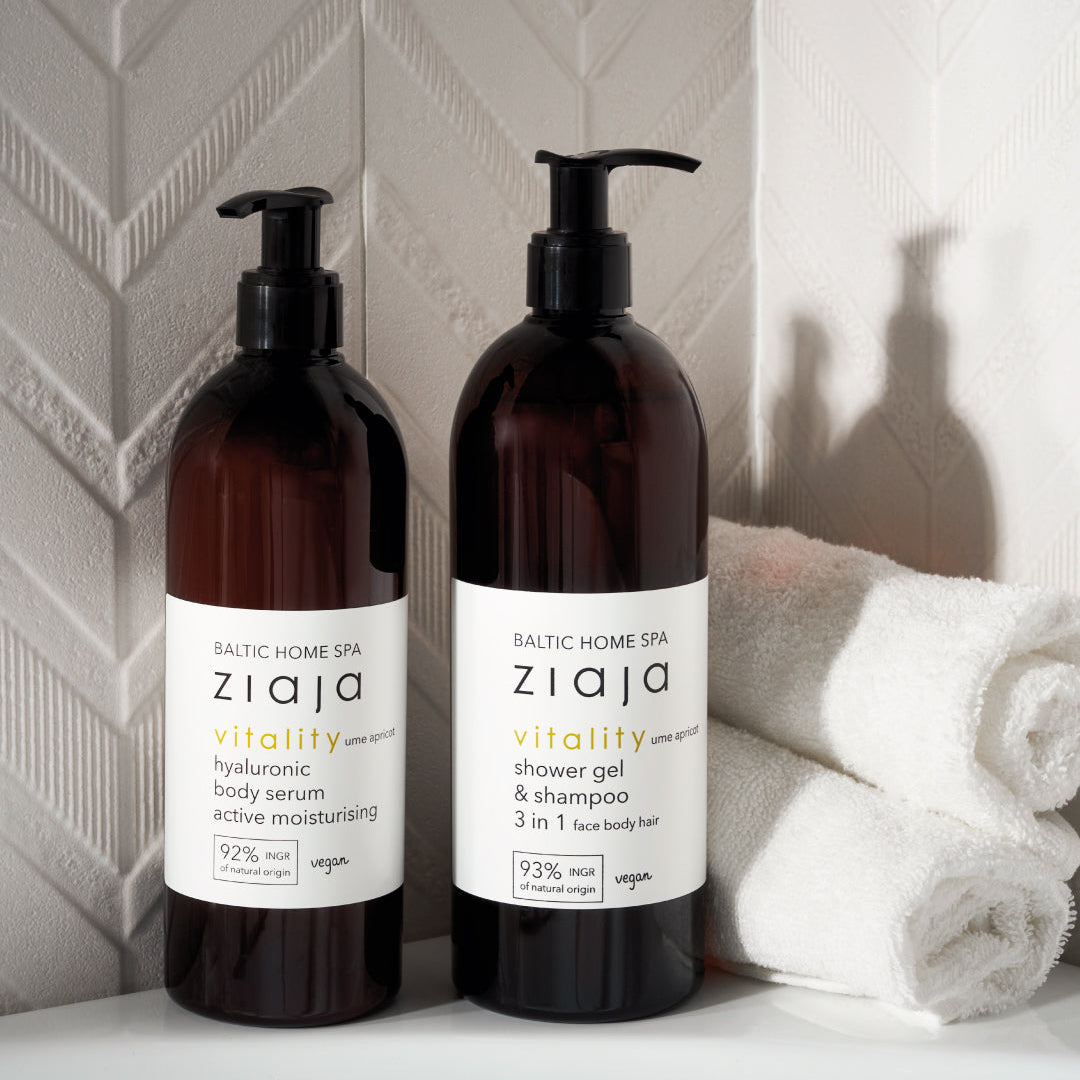 Ziaja Baltic Home Spa Vitality 3 in 1 Duschgel & Shampoo 500 ml