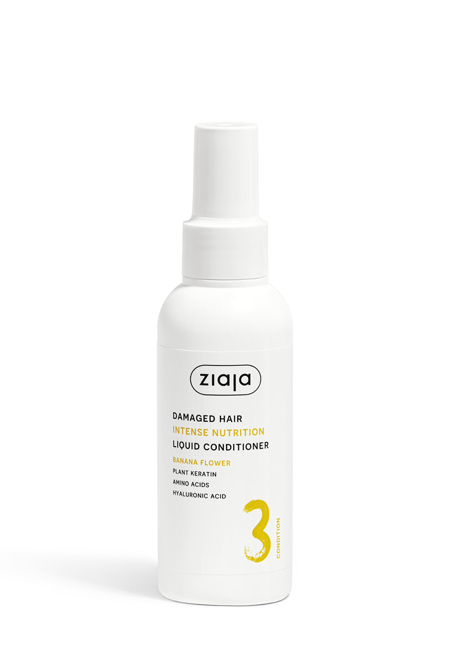 Ziaja Plant Essentials Bananenblüten Leave-in Conditioner Spray für geschädigtes Haar 125 ml