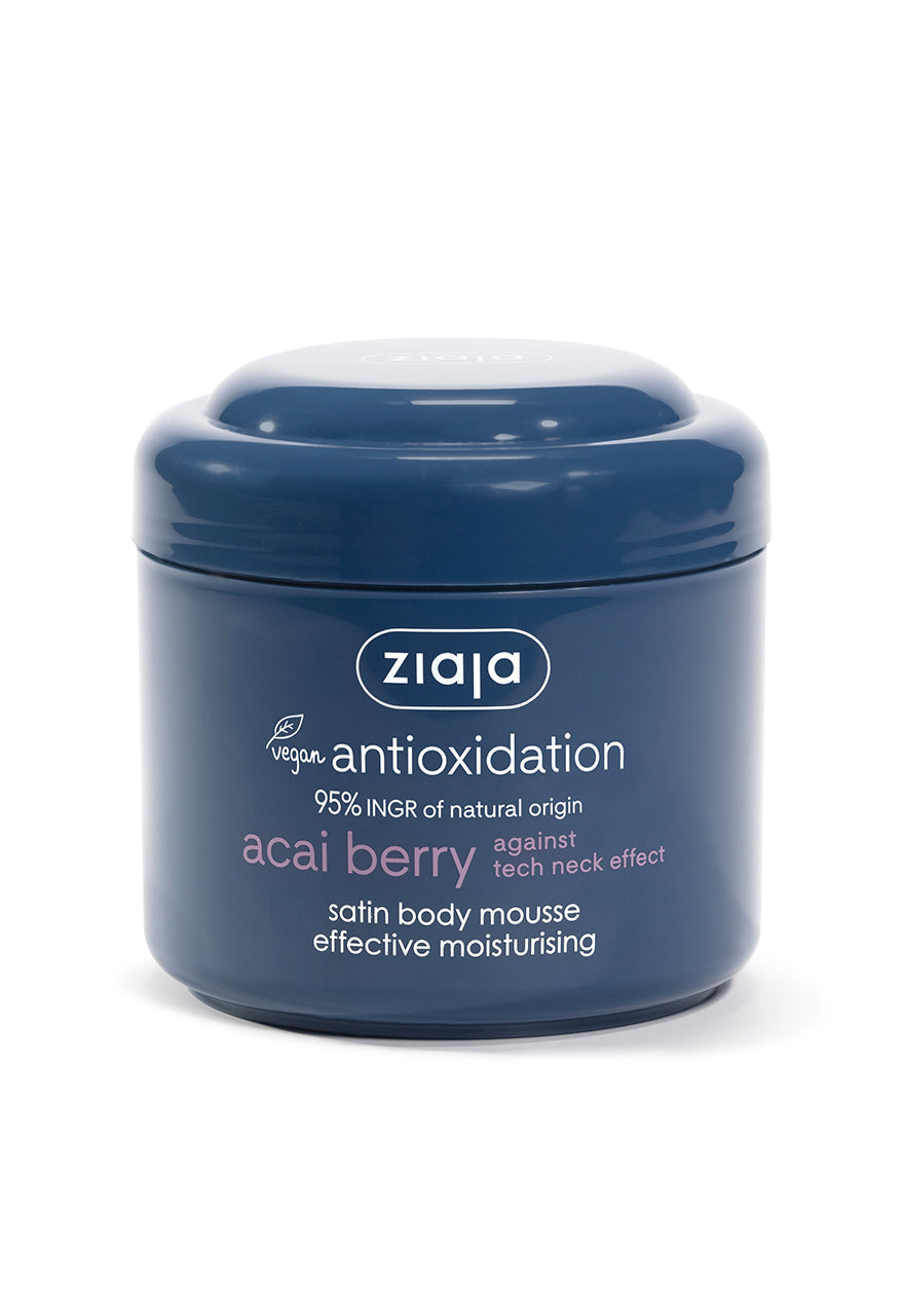 Ziaja Acaibeere feuchtigkeitsspendendes Satin-Körpermousse 200 ml