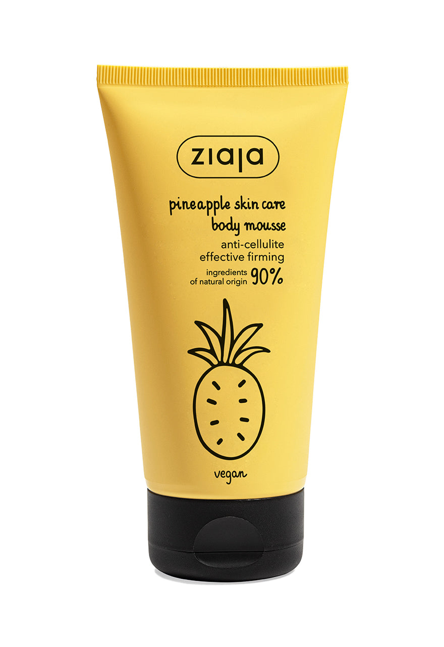 Ziaja Pineapple straffendes Körpermousse - Anti Cellulite 160 ml