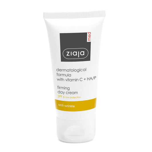 Ziaja Med Vitamin C + HA/P straffende Tagescreme LSF 6 50 ml