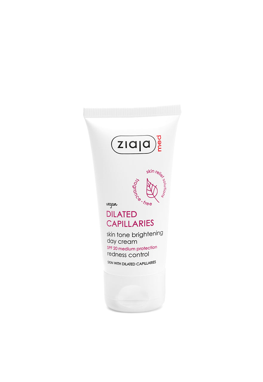 Ziaja Med hauttonausgleichende Tagescreme bei erweiterten Kapillaren LSF 20 - 50 ml