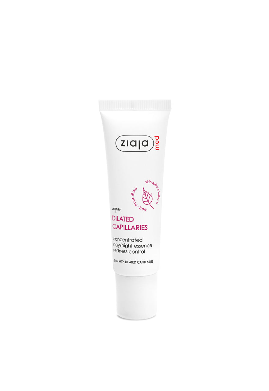 Ziaja Med konzentrierte Tages-/Nachtessenz bei Rötungen & erweiterten Kapillaren 30 ml