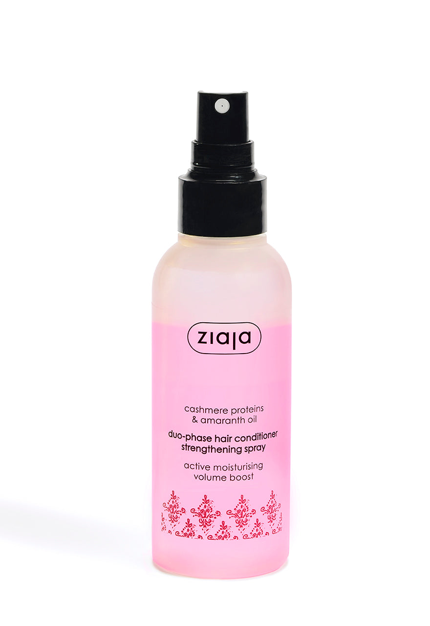 Ziaja Cashmere & Amaranthöl stärkender Haarspülungs-Spray - Volume Boost 125 ml