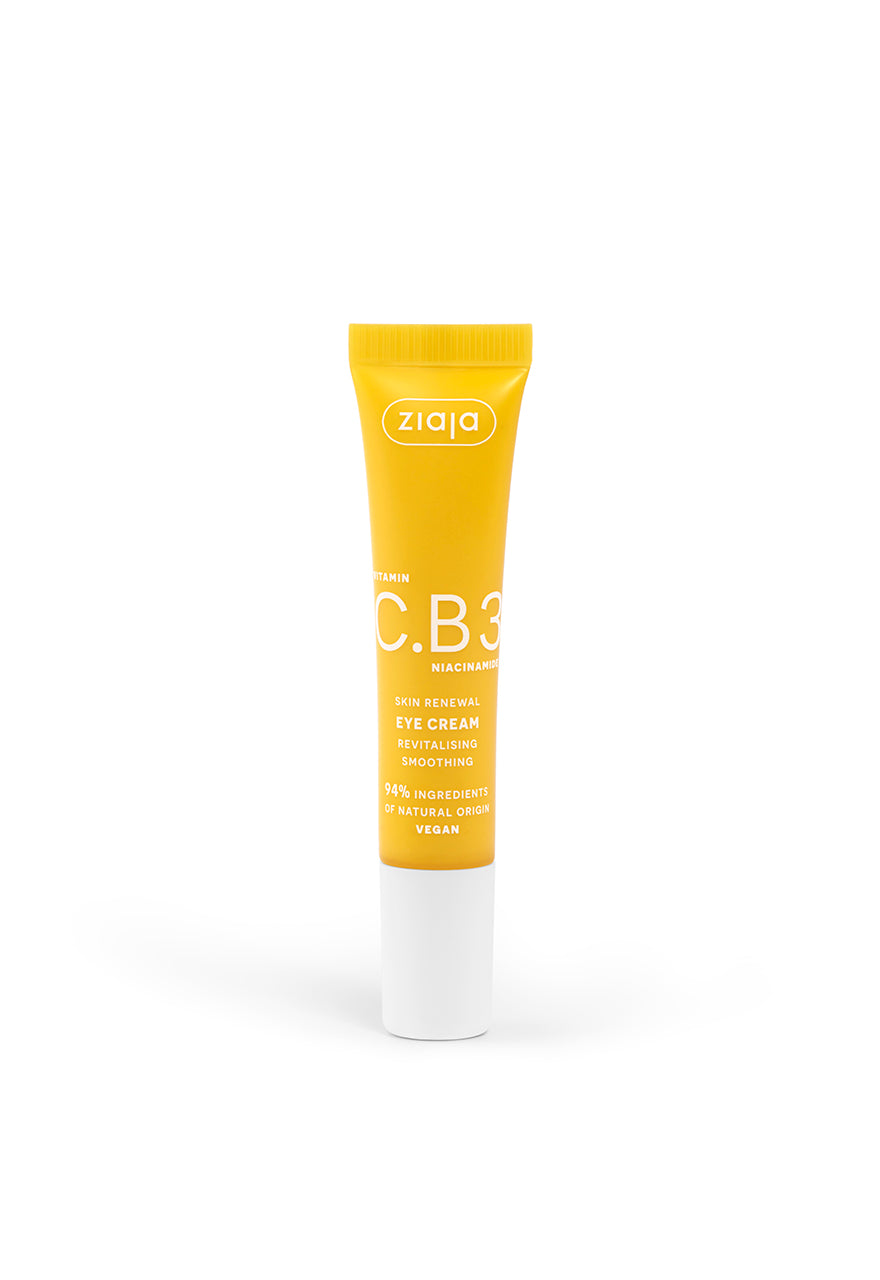 Ziaja Vitamin C.B3 glättende Glow-Augencreme 15 ml