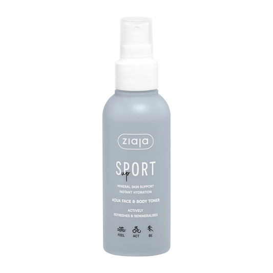 Ziaja Sport erfrischender Aqua-Toner für Gesicht & Körper 120 ml