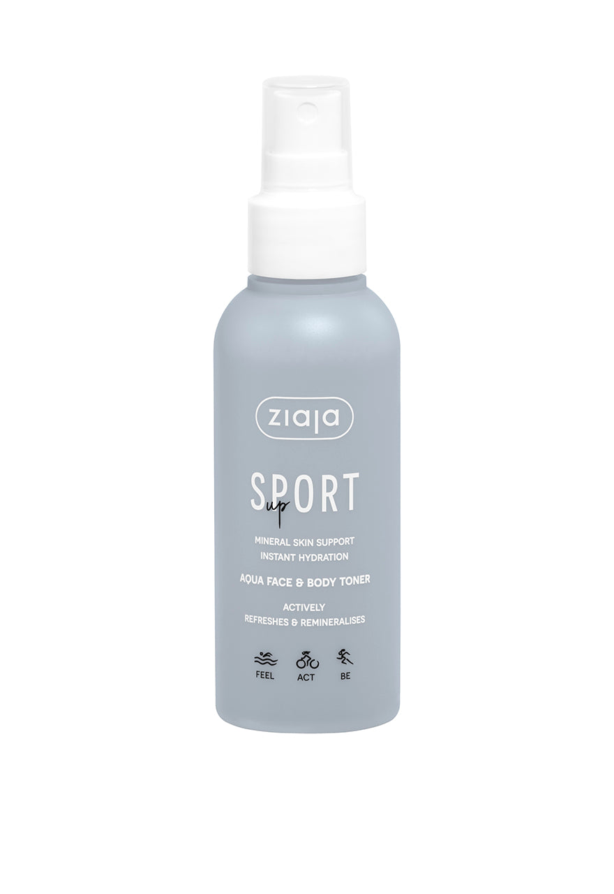 Ziaja Sport erfrischender Aqua-Toner für Gesicht & Körper 120 ml