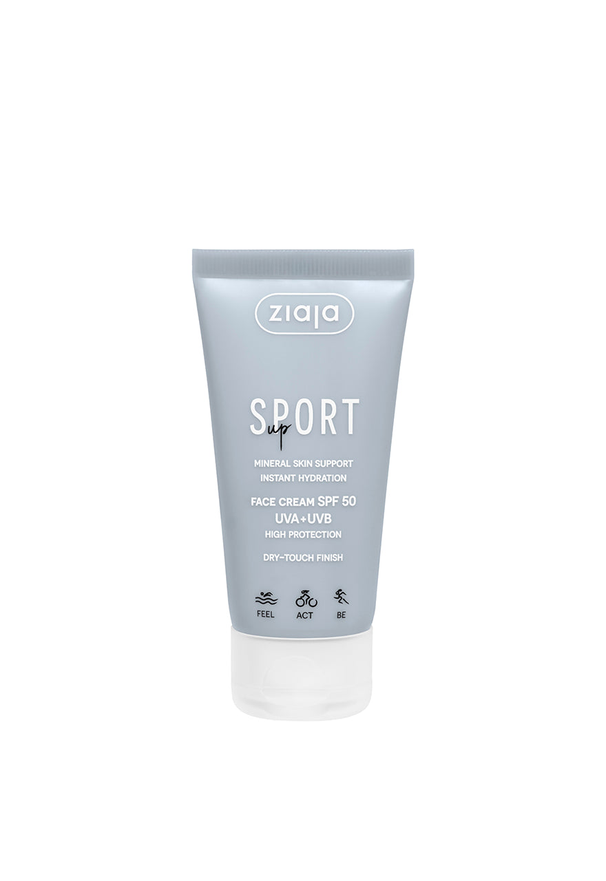 Ziaja Sport Gesichtscreme mit LSF 50 - 50 ml