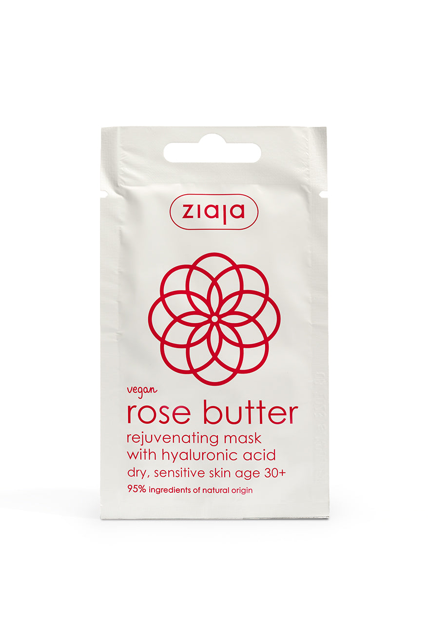 Ziaja Rosenbutter 30+ verjüngende Gesichtsmaske 20 x 7 ml