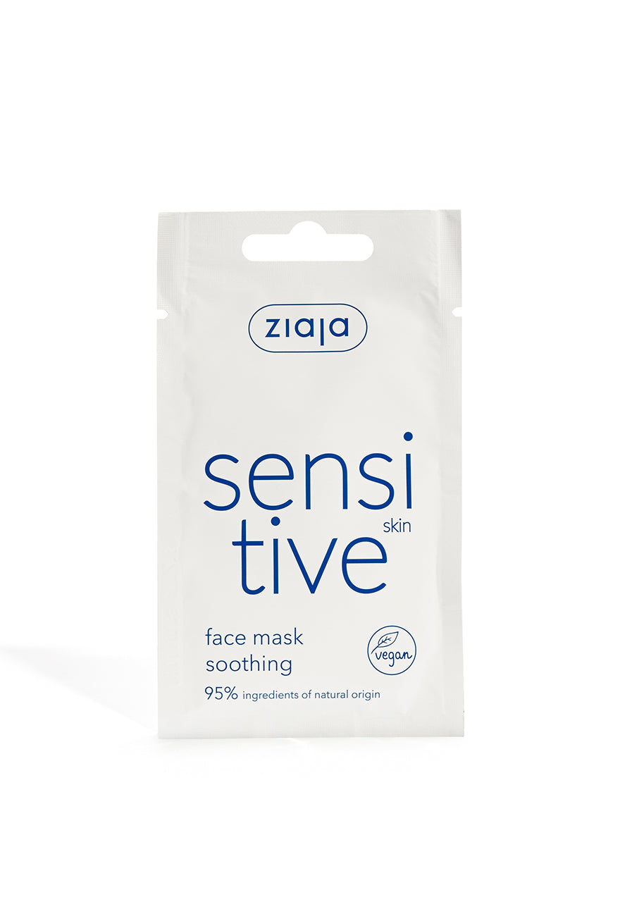 Ziaja Sensitive Skin beruhigende Gesichtsmaske 20 x 7 ml