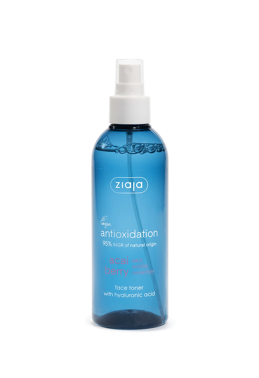 Ziaja Acaibeere Gesichtstoner-Spray mit Hyaluronsäure 200 ml
