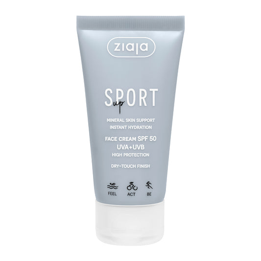 Ziaja Sport Gesichtscreme mit LSF 50 - 50 ml