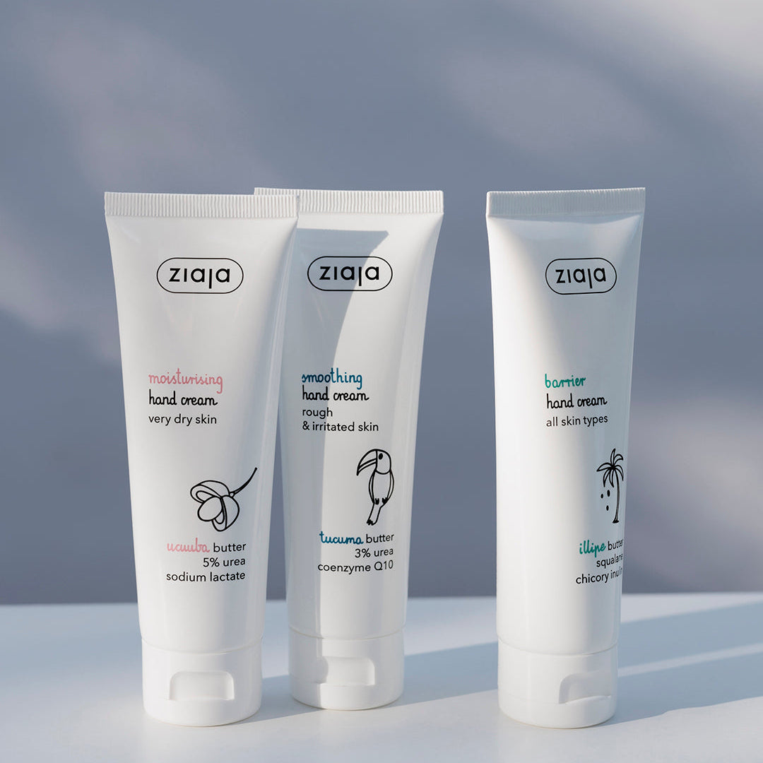 Ziaja Handcreme für sehr trockene Haut mit Ucuuba-Butter 5% Urea 80 ml