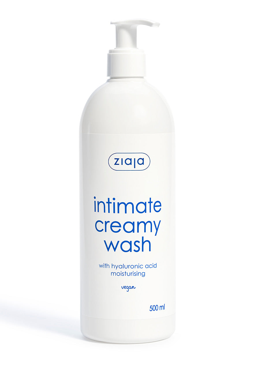 Ziaja feuchtigkeitsspendende Intimwaschlotion mit Hyaluronsäure 500 ml