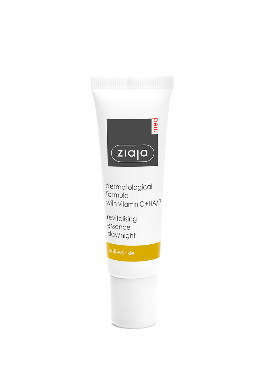 Ziaja Med Vitamin C + HA/P revitalisierende Essenz - Anti-Falten Serum 30 ml