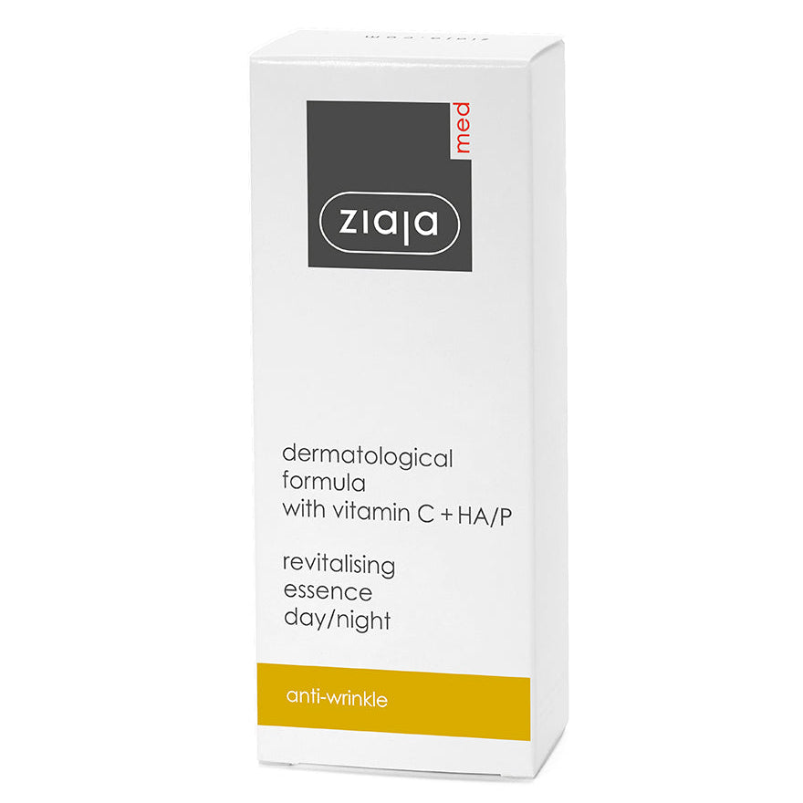 Ziaja Med Vitamin C + HA/P revitalisierende Essenz - Anti-Falten Serum 30 ml