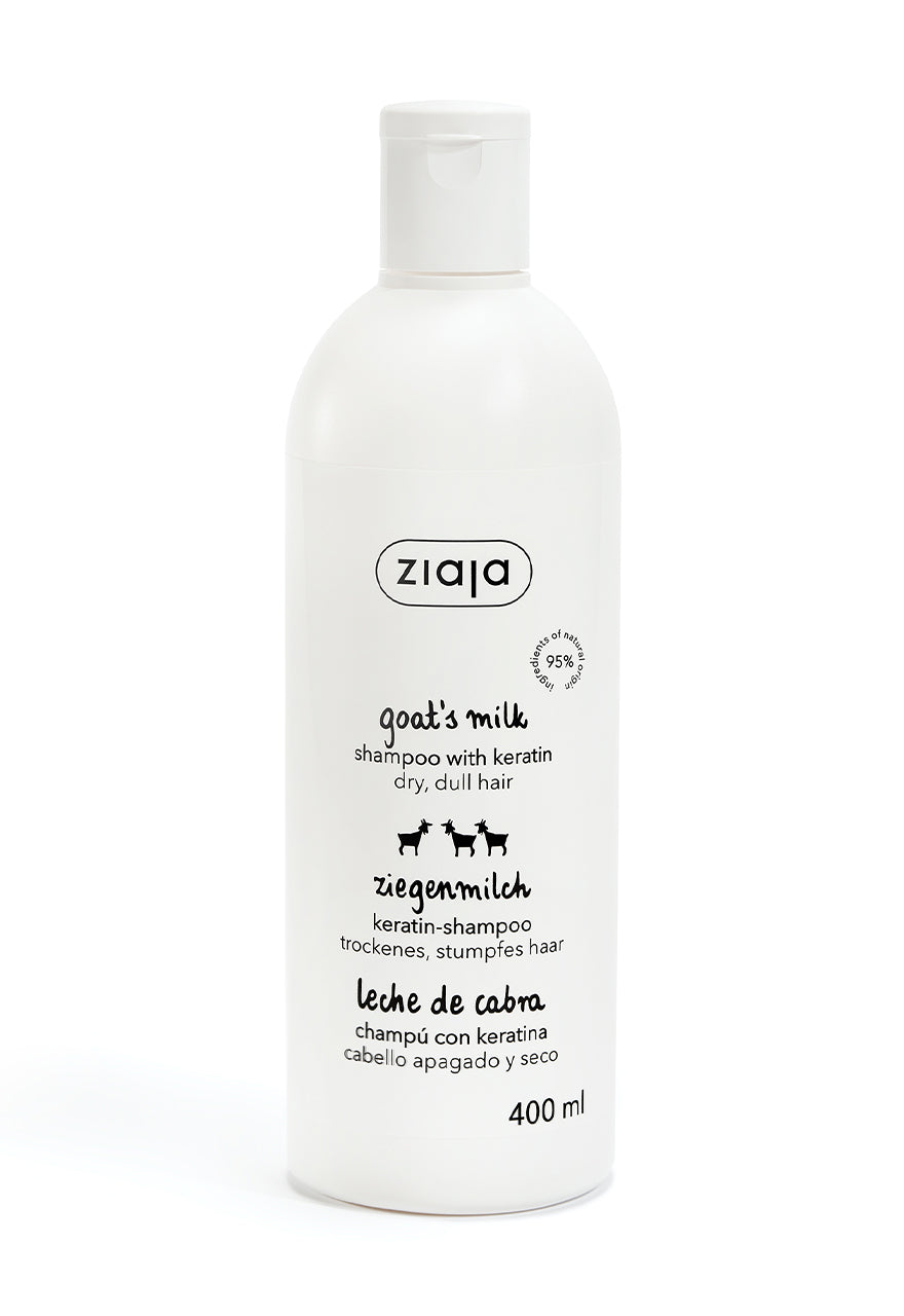 Ziaja Ziegenmilch Shampoo mit Keratin 400 ml