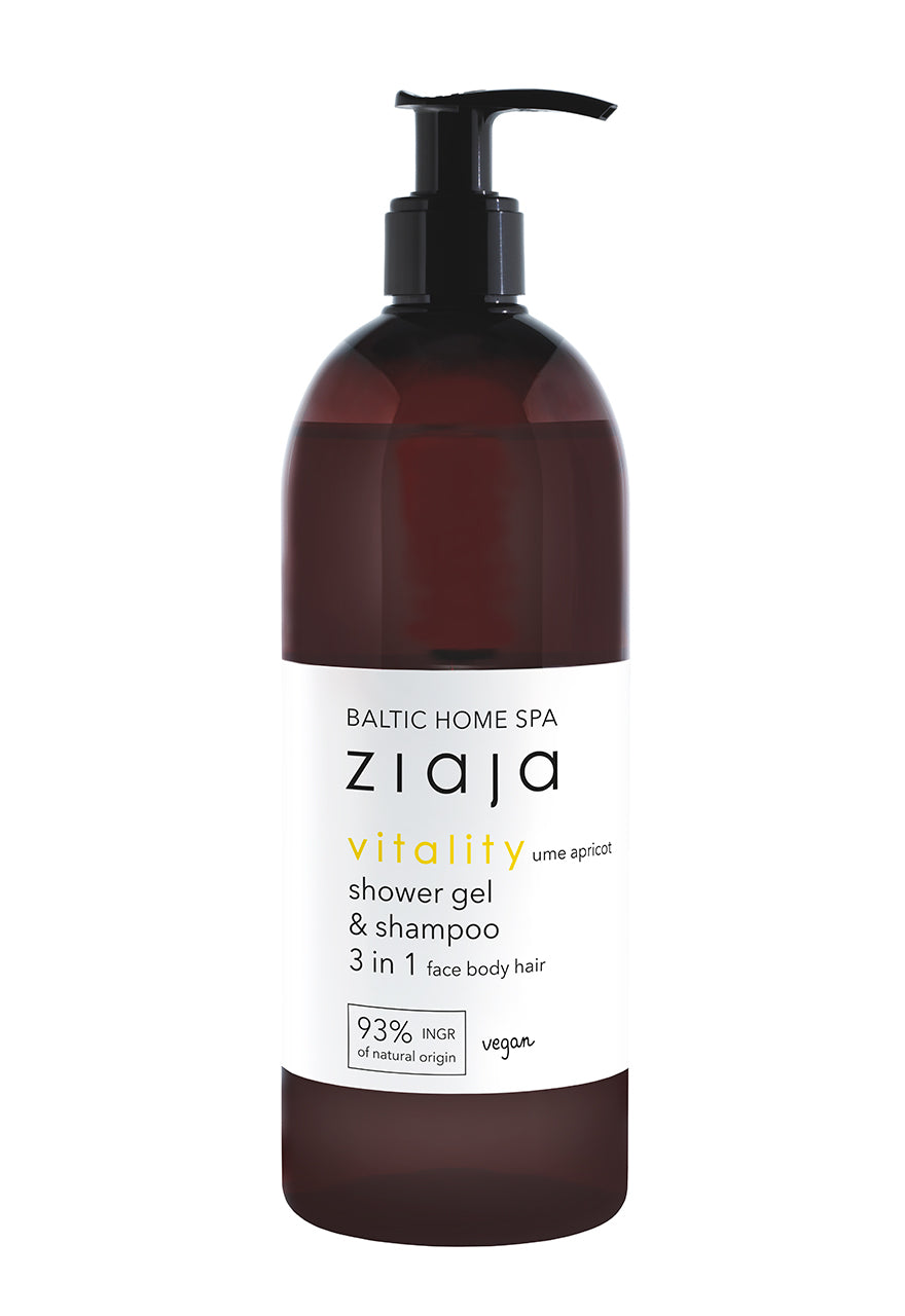 Ziaja Baltic Home Spa Vitality 3 in 1 Duschgel & Shampoo 500 ml
