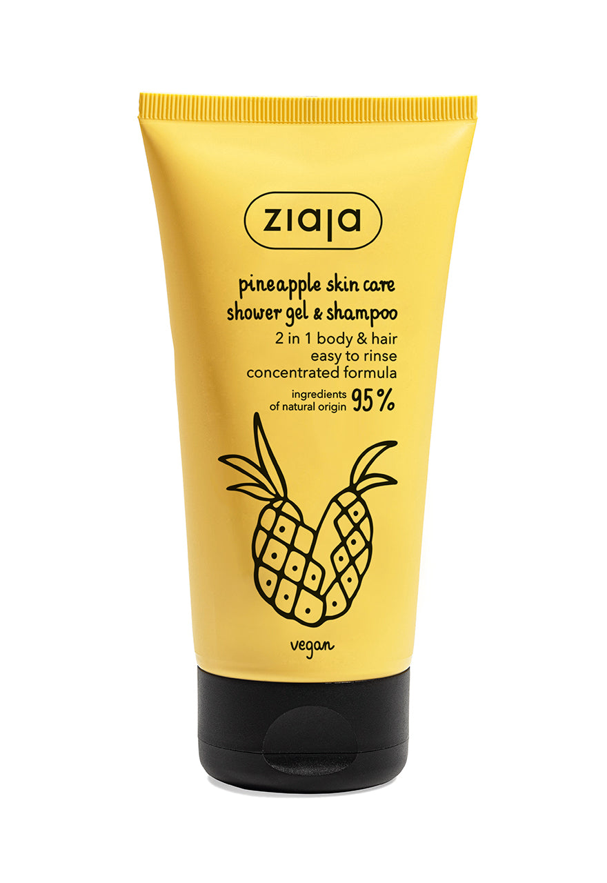 Ziaja Pineapple 2 in 1 Duschgel & Shampoo 160 ml