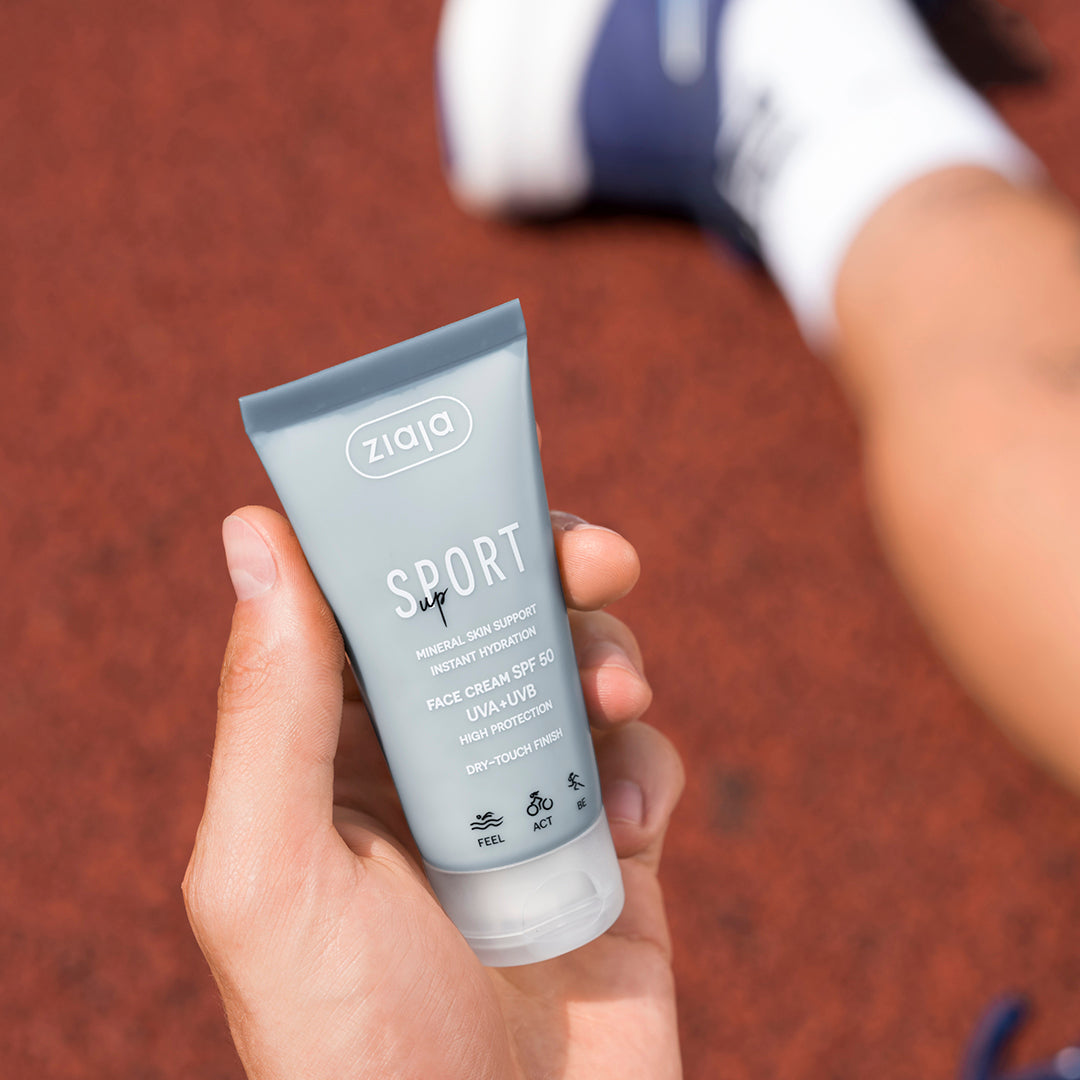 Ziaja Sport Gesichtscreme mit LSF 50 - 50 ml