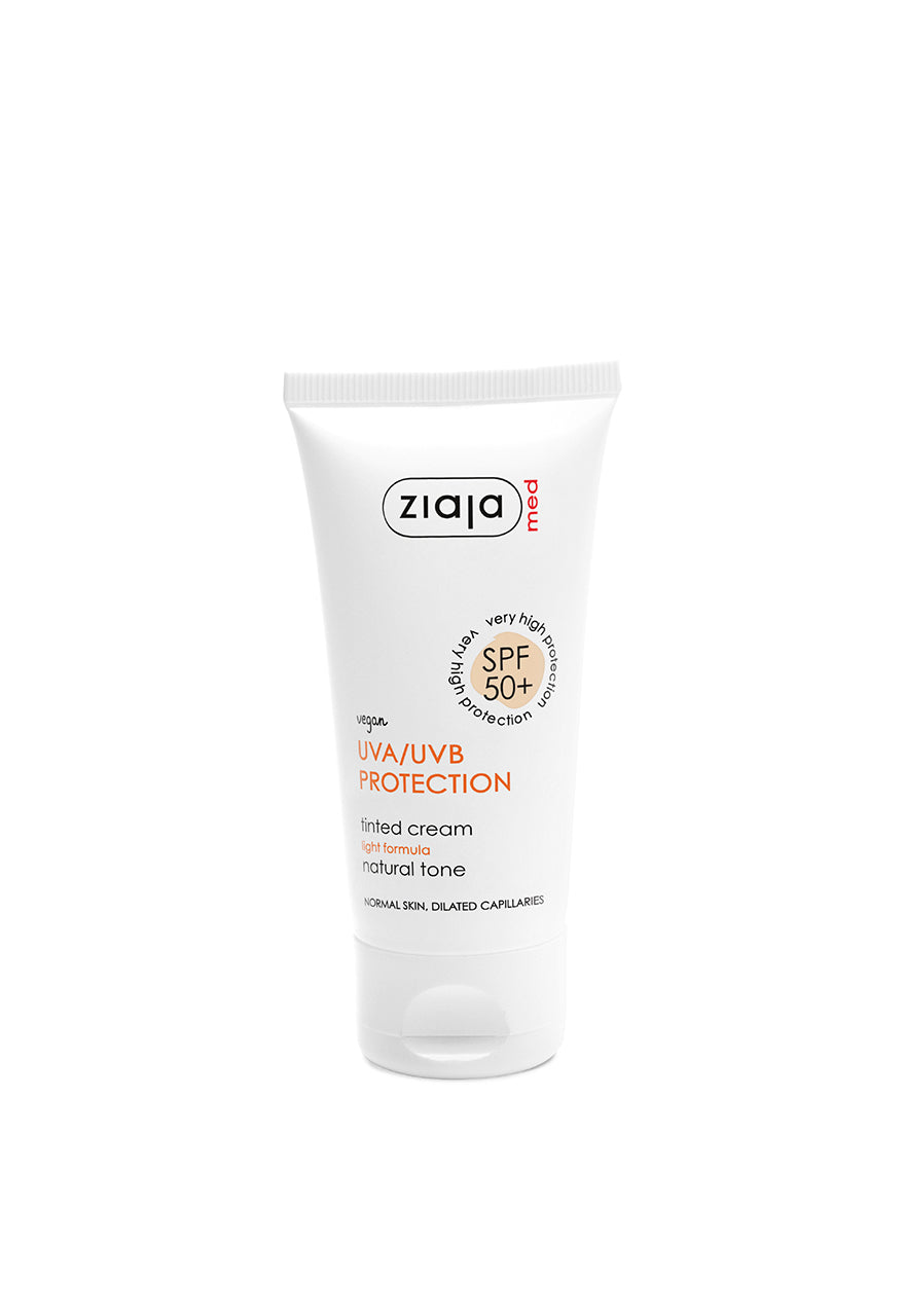 Ziaja Med LSF 50+ getönte Tagescreme bei Rötungen 50 ml