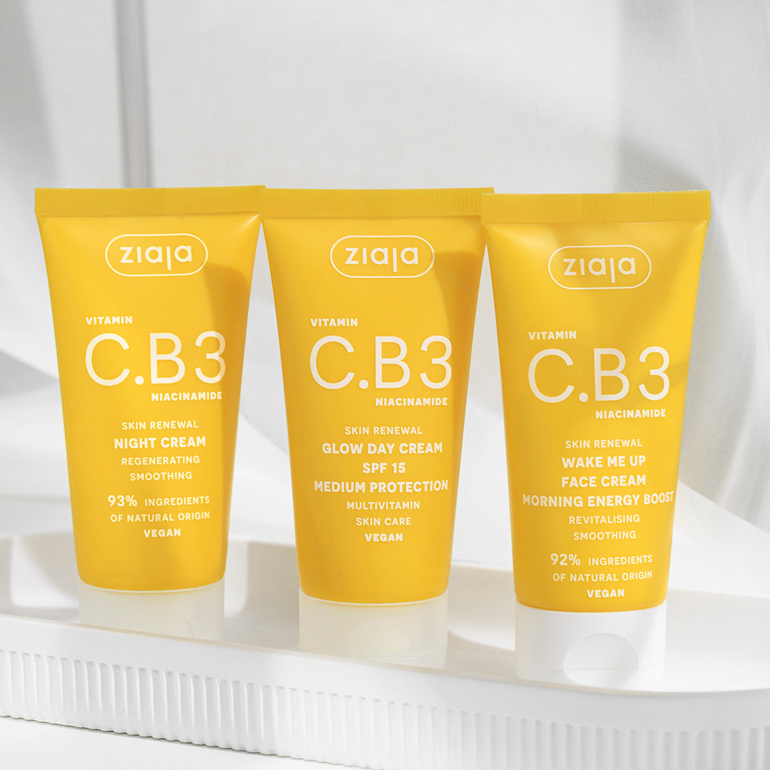 Ziaja Vitamin C.B3 Glow Tagescreme mit LSF 15 - 50 ml