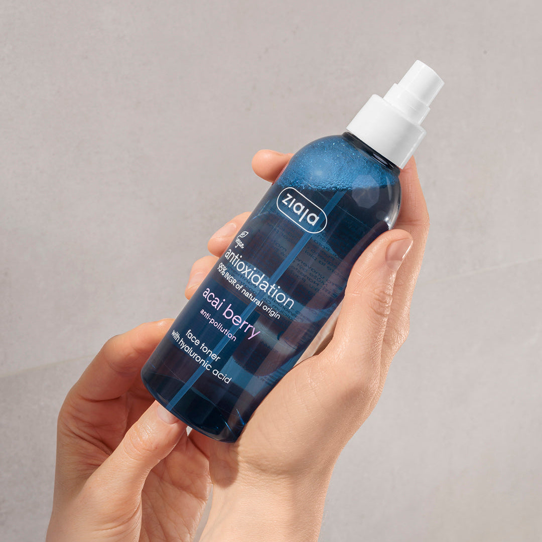 Ziaja Acaibeere Gesichtstoner Spray 200 ml – Anti-Polution Hautpflege