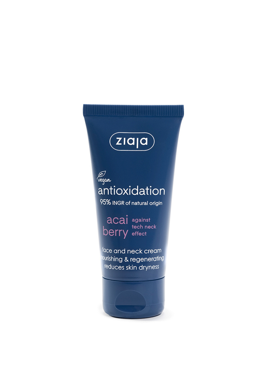 Ziaja Acaibeere nährende Gesichts- & Halscreme 50 ml