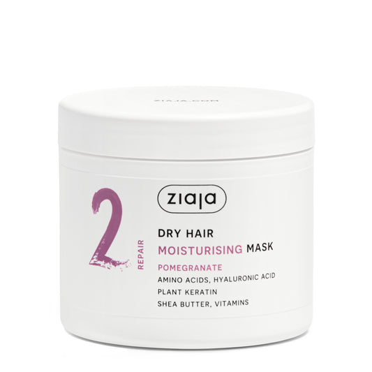 Ziaja Plant Essentials Granatapfel Haarmaske für trockenes Haar350 ml