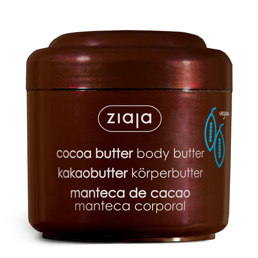 Ziaja Kakaobutter Körperbutter 200 ml – reichhaltige Körperpflege für trockene Haut