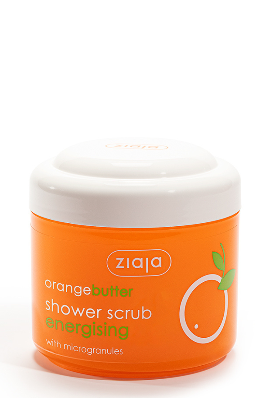 Ziaja Orangenbutter energetisierendes Duschpeeling mit Mikrogranulat 200 ml