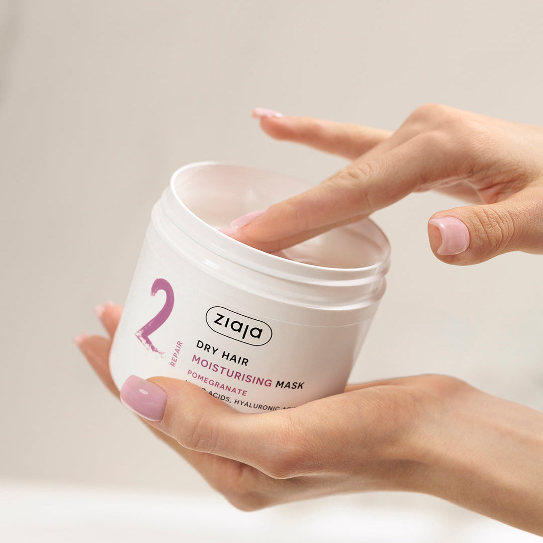 Ziaja Plant Essentials Granatapfel Haarmaske für trockenes Haar350 ml