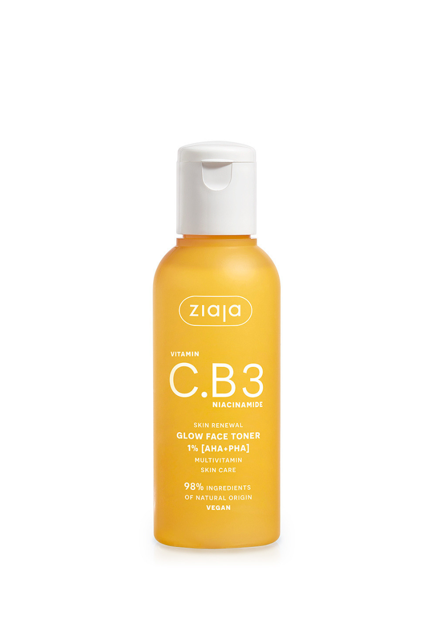Ziaja Vitamin C.B3 Glow-Säuretoner 1 % AHA+PHA 120 ml