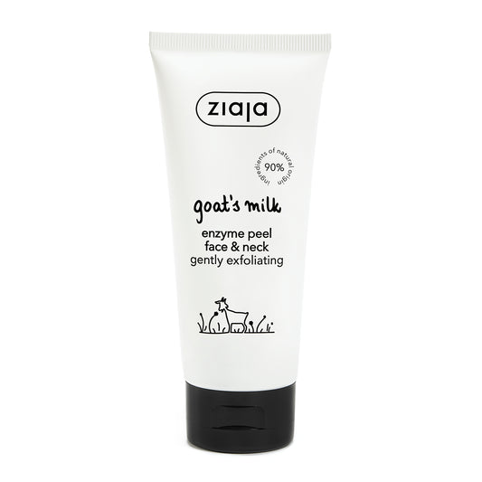 Ziaja Ziegenmilch Enzympeeling 75 ml – sanftes Peeling für glattere Haut für trockene und normale Haut
