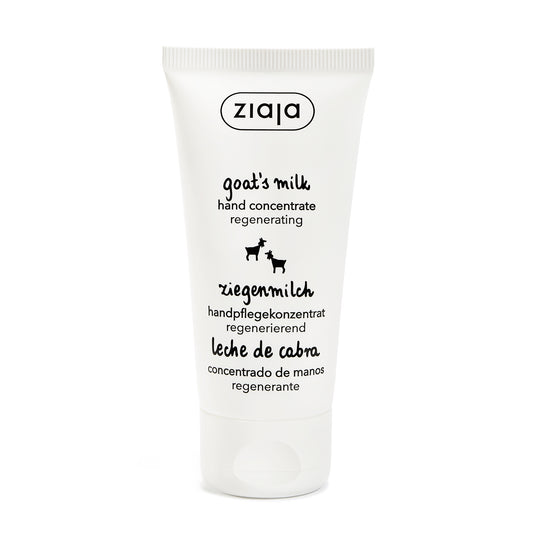 Ziaja Ziegenmilch Konzentrierte Handcreme 50 ml – nährende Handpflege für trockene und strapazierte Hände