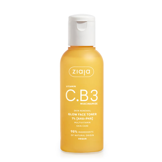 Ziaja Vitamin C.B3 Glow-Säuretoner 1 % AHA+PHA 120 ml