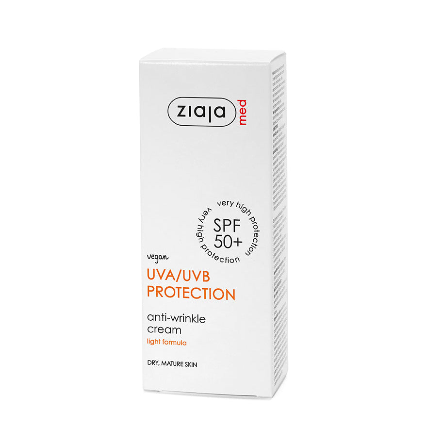 Ziaja Med LSF 50+ Anti-Falten Creme für trockene & reife Haut 50 ml