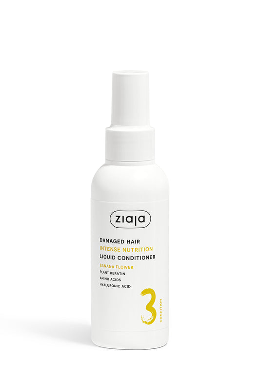 Ziaja Plant Essentials Bananenblüten Leave-in Conditioner Spray für geschädigtes Haar 125 ml