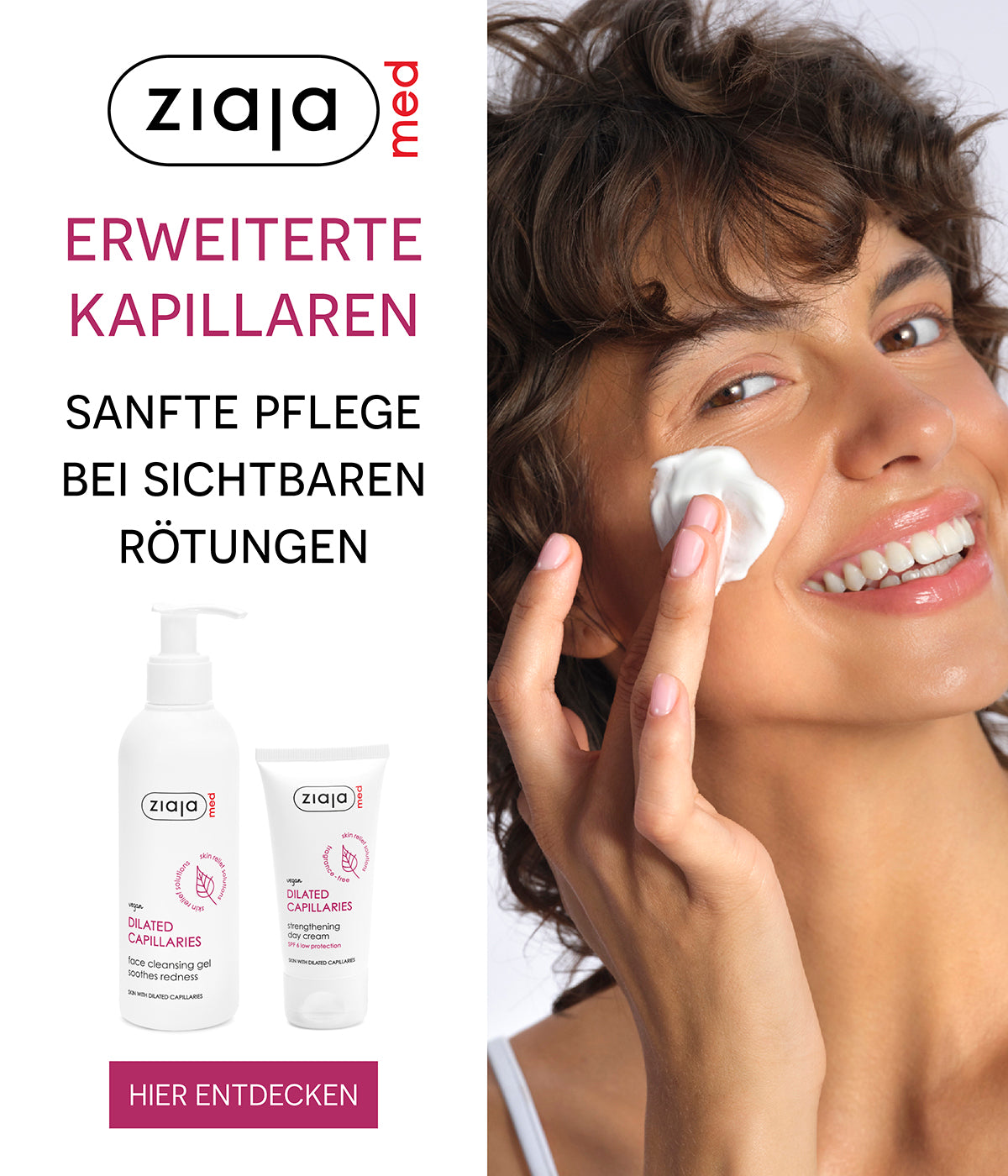 ZIAJA Mobile Banner Med erweiterte Kapillaren