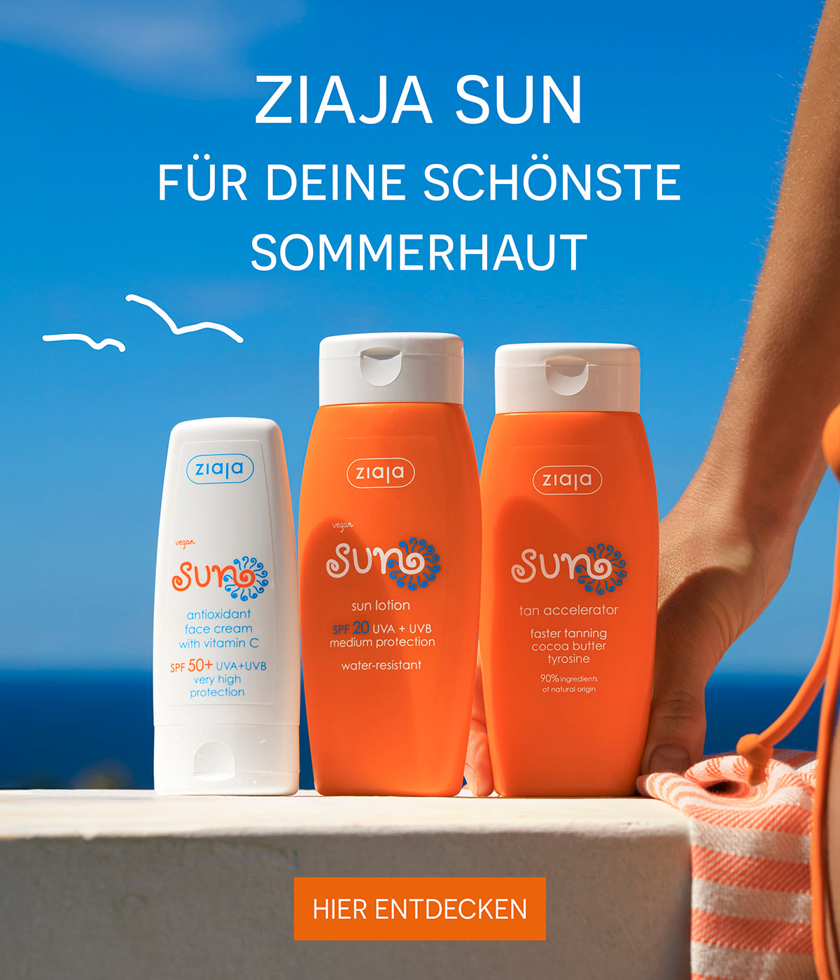 ZIAJA Mobile Banner SUN