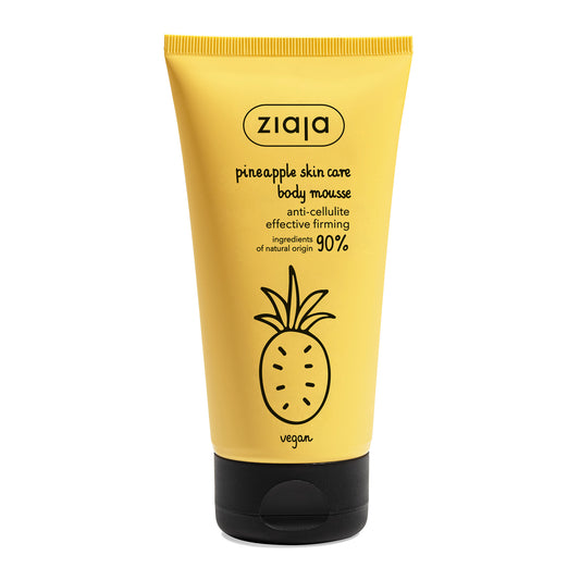 Ziaja Pineapple straffendes Körpermousse - Anti Cellulite 160 ml