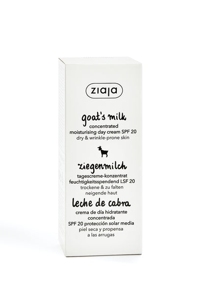 Ziaja Ziegenmilch Tagescreme-Konzentrat LSF 20 - 50 ml