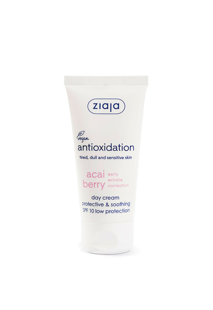 Ziaja Acaibeere beruhigende Tagescreme LSF 10 - 50 ml