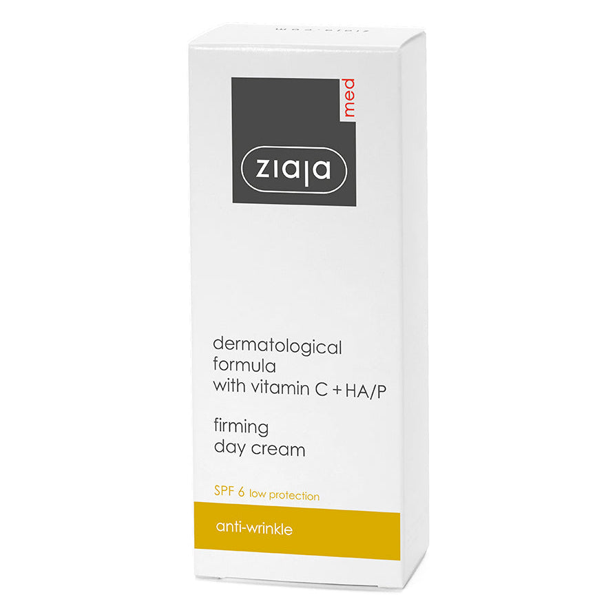 Ziaja Med Vitamin C + HA/P straffende Tagescreme LSF 6 50 ml