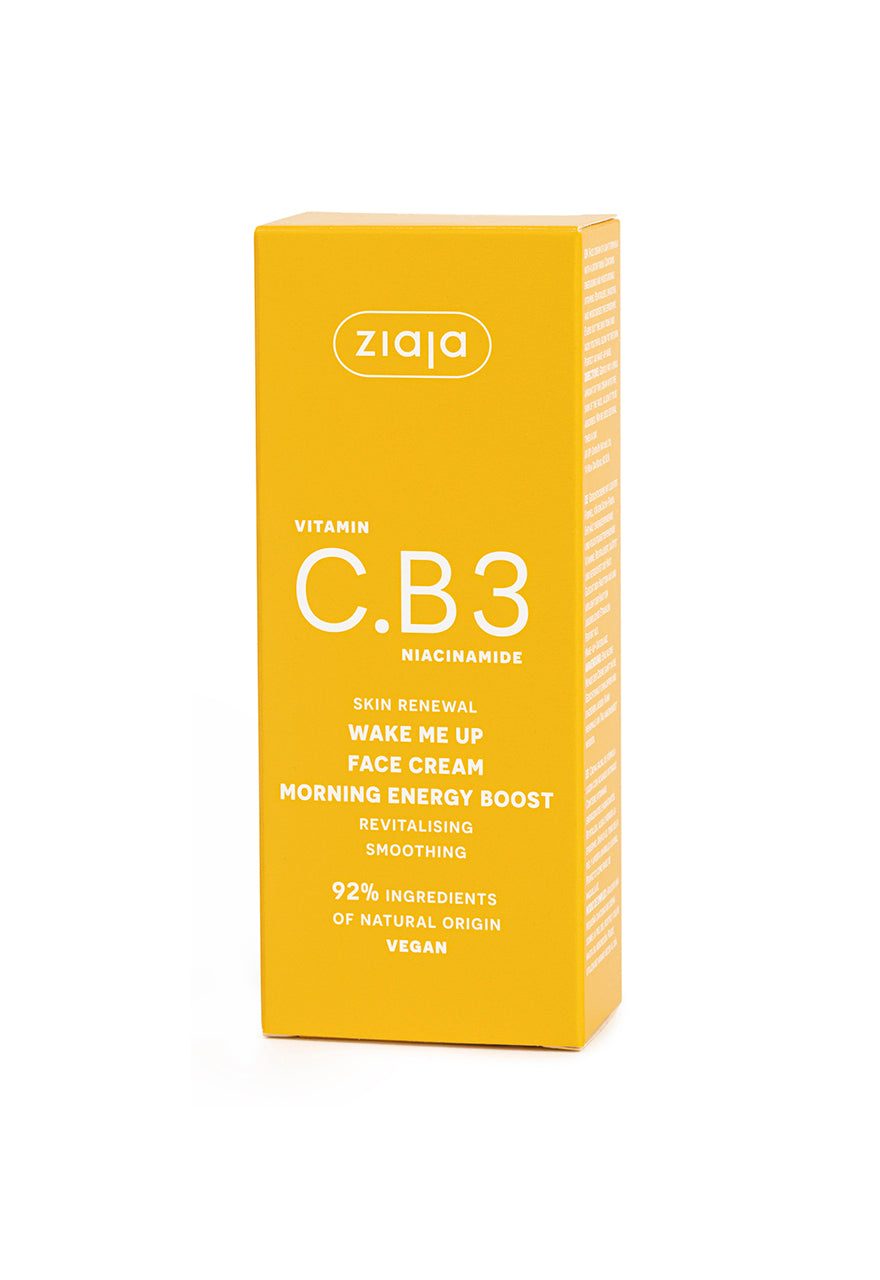 Ziaja Vitamin C.B3 Wake-Me-Up Gesichtscreme 50 ml