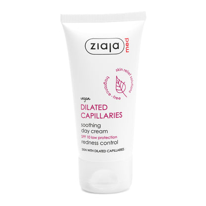 Ziaja Med beruhigende Tagescreme bei Rötungen & erweiterten Kapillaren LSF 10 - 50 ml