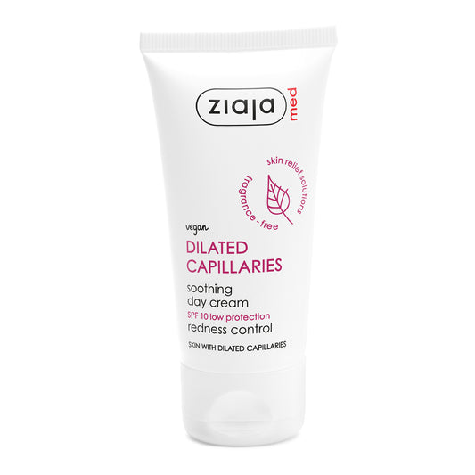 Ziaja Med beruhigende Tagescreme bei Rötungen & erweiterten Kapillaren LSF 10 - 50 ml