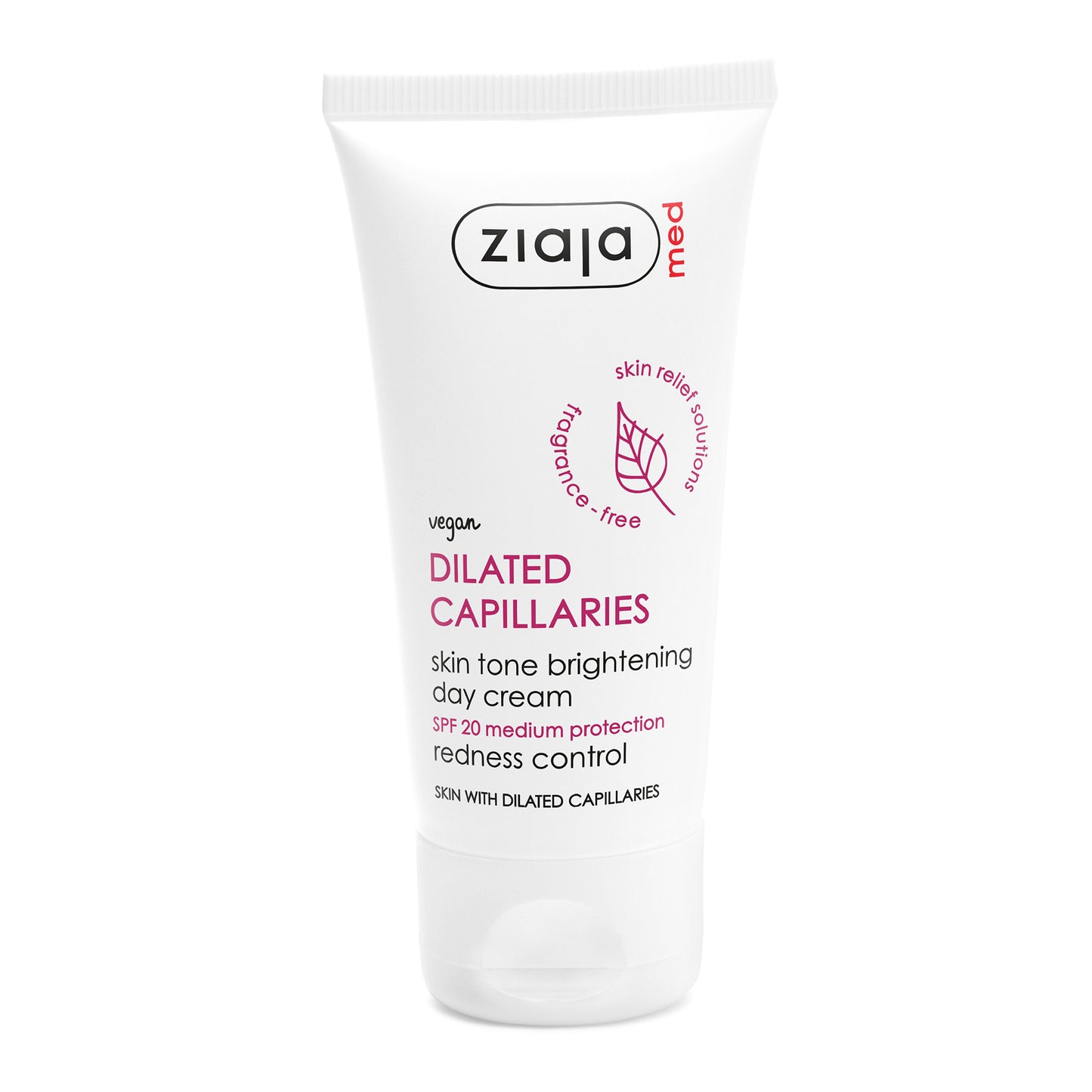 Ziaja Med beruhigende & aufhellende Tagescreme bei erweiterten Kapillaren LSF 20 - 50 ml