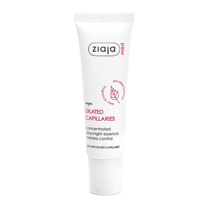 Ziaja Med konzentrierte Tages-/Nachtessenz bei Rötungen & erweiterten Kapillaren 30 ml